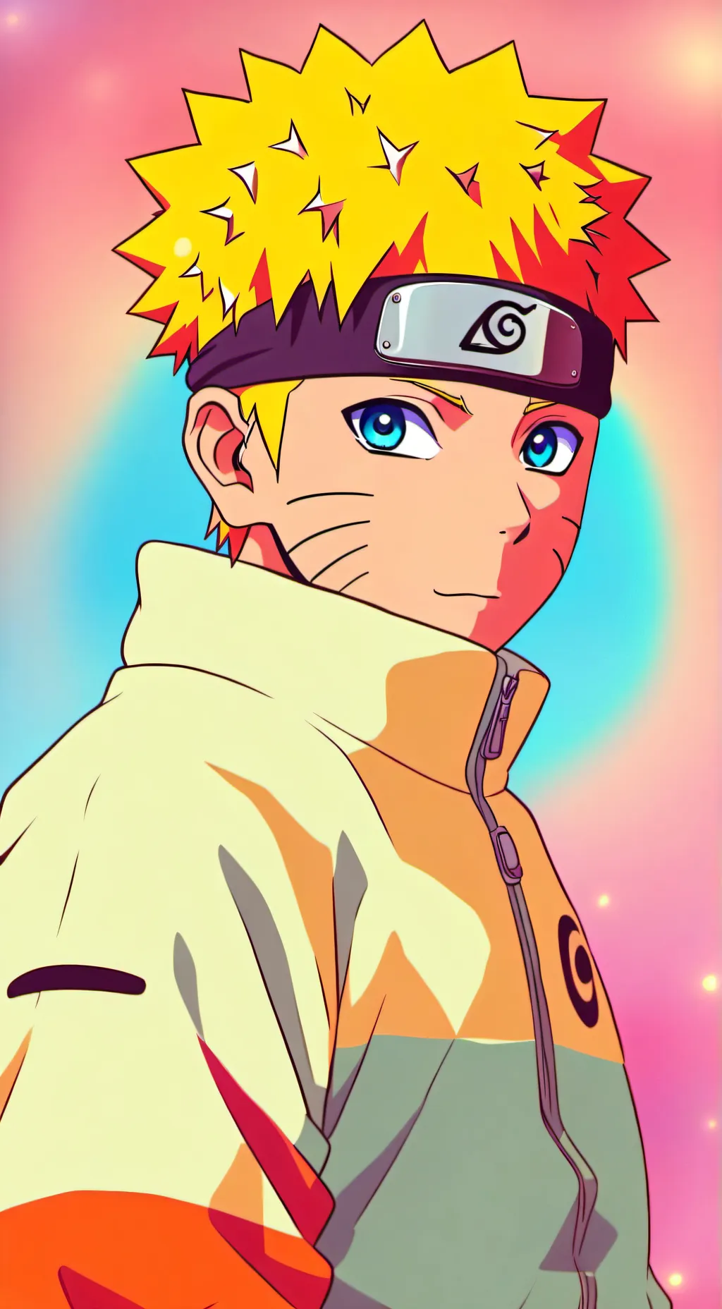 ai character: Naruto uzumaki background