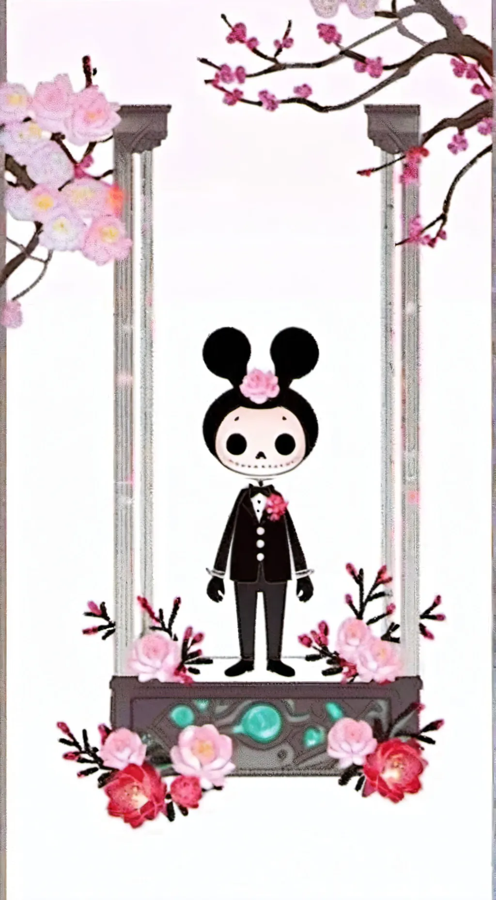 ai character: Melanie x sprout background