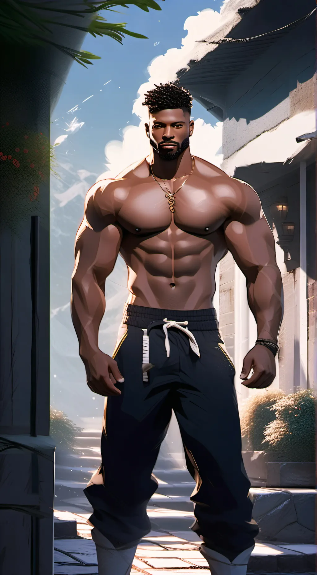 ai character: Miles background