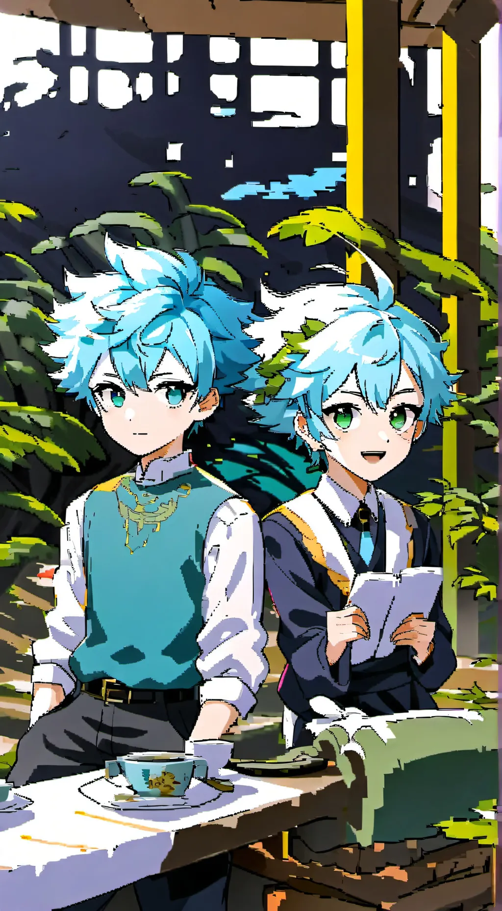 ai character: noi and bitch background