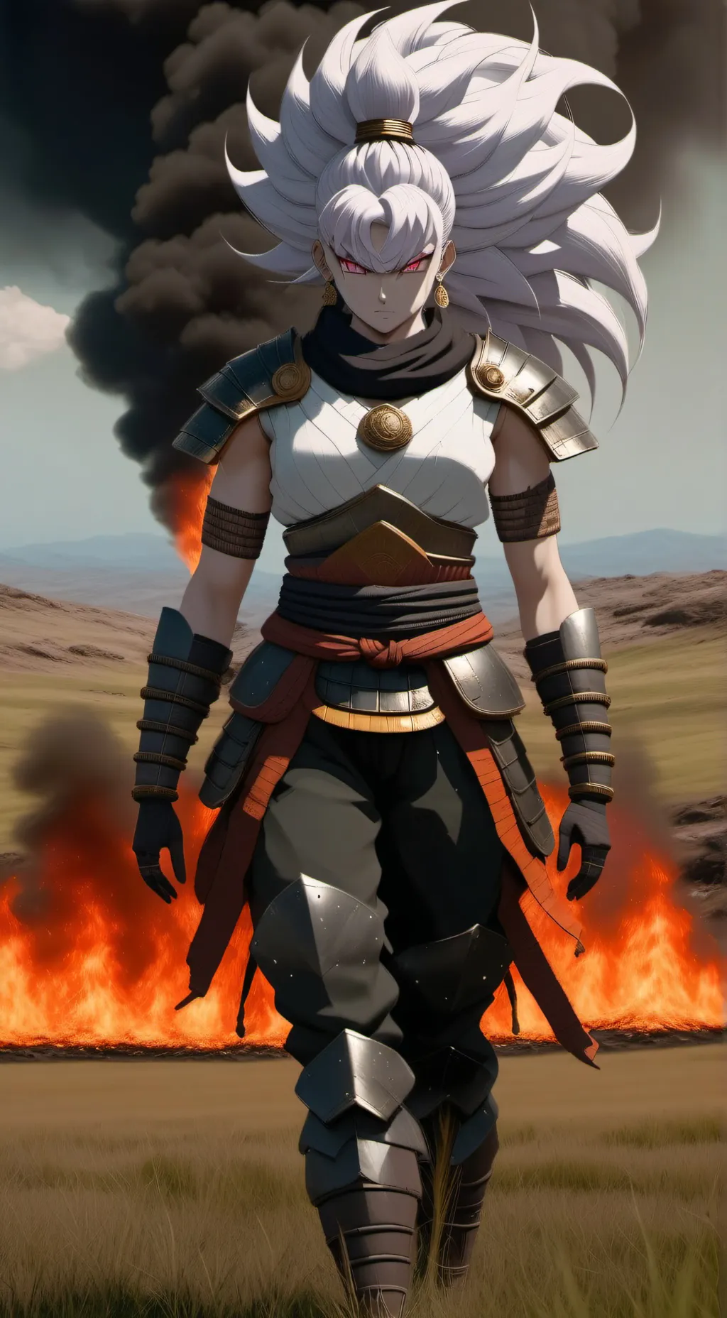 ai character: (Female) Raditz background