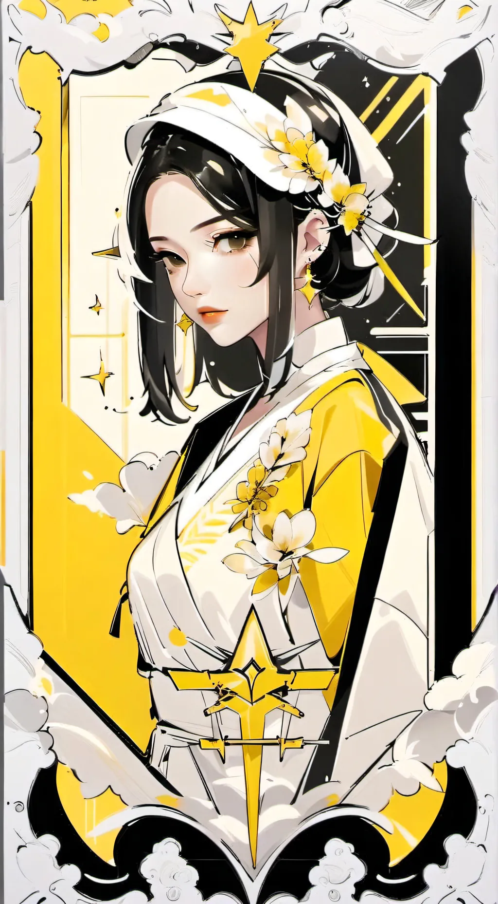 ai character: 🕯zara🕯 background