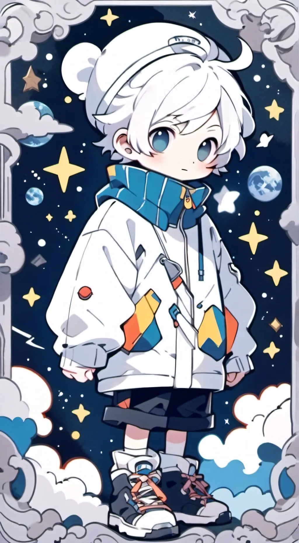 ai character: Astro! background