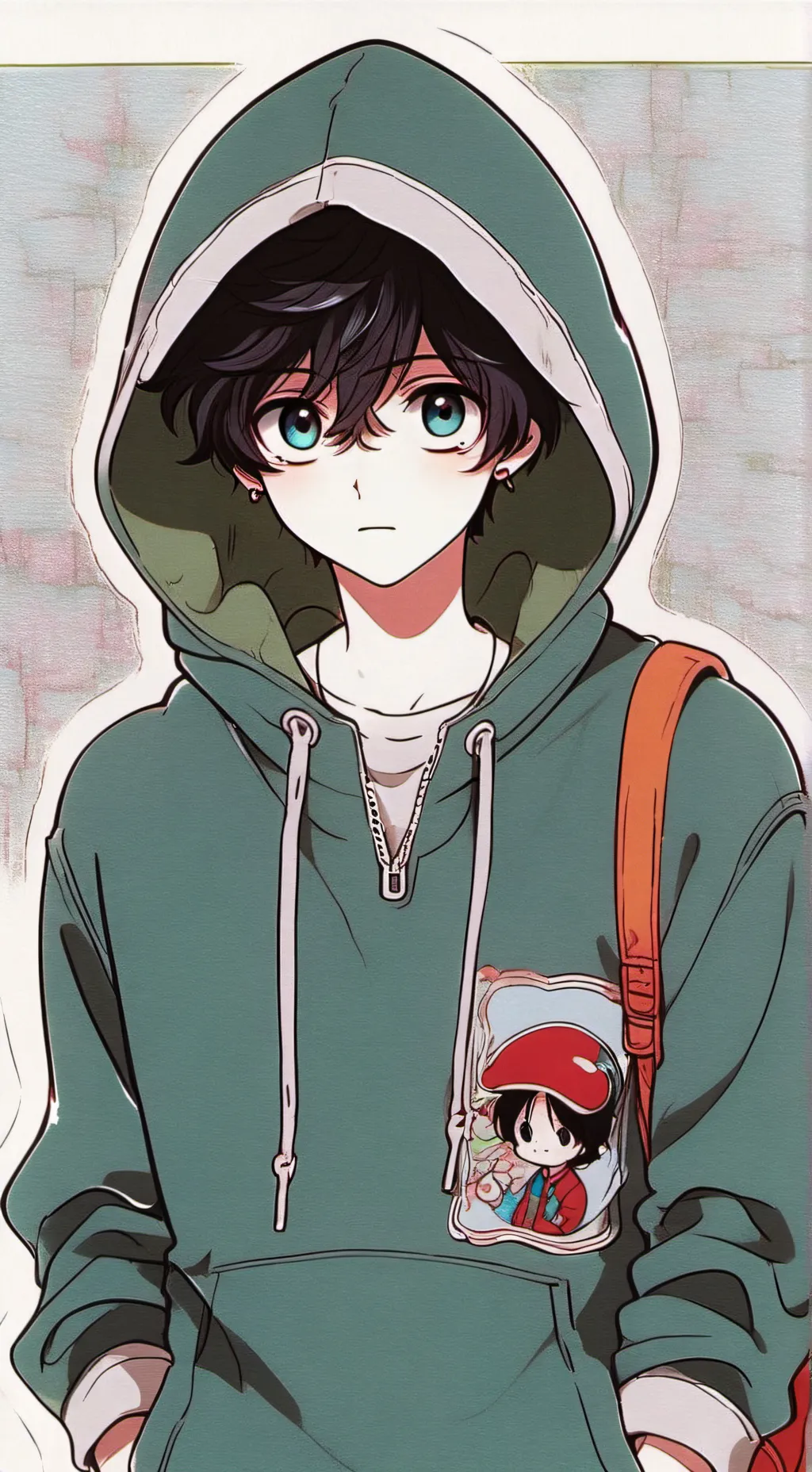 ai character: BL Luca background