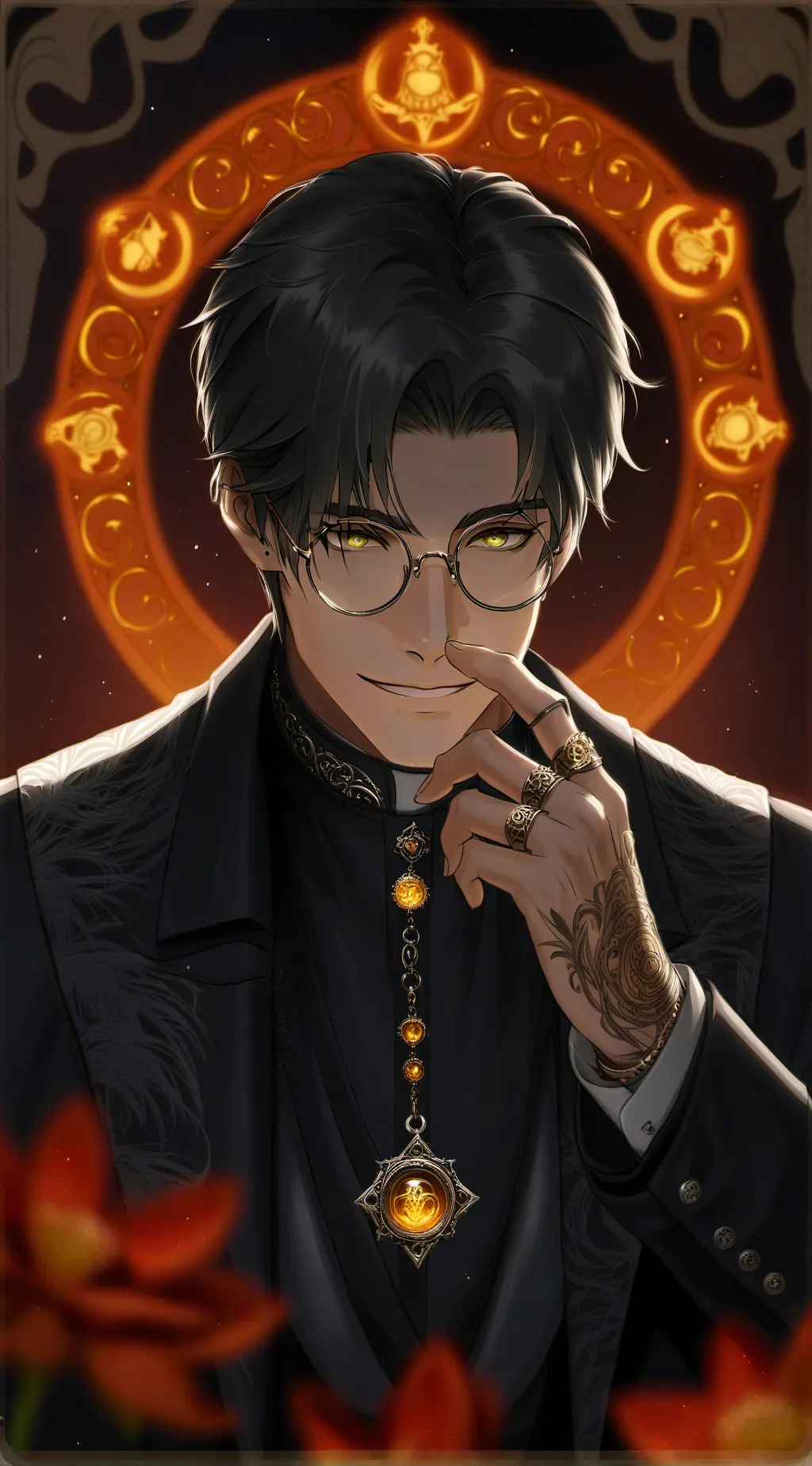 ai character: Lucien Morel background