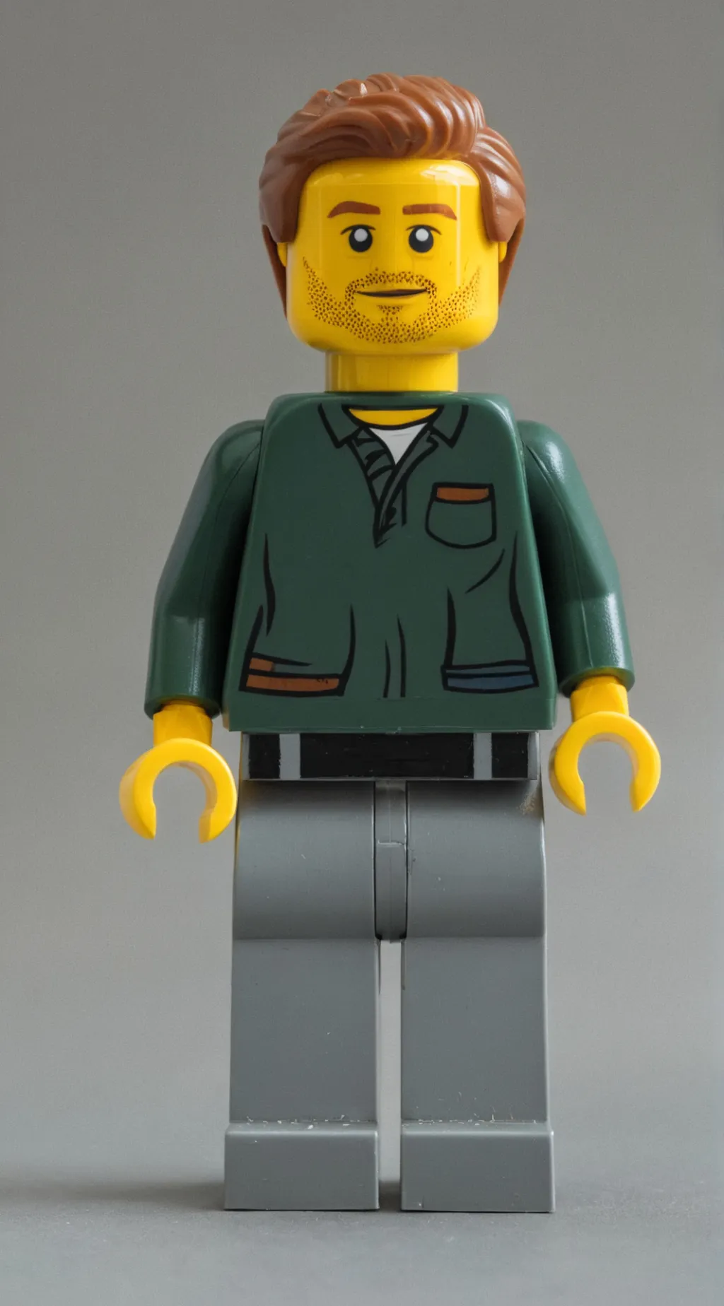 ai character: Lego Man background