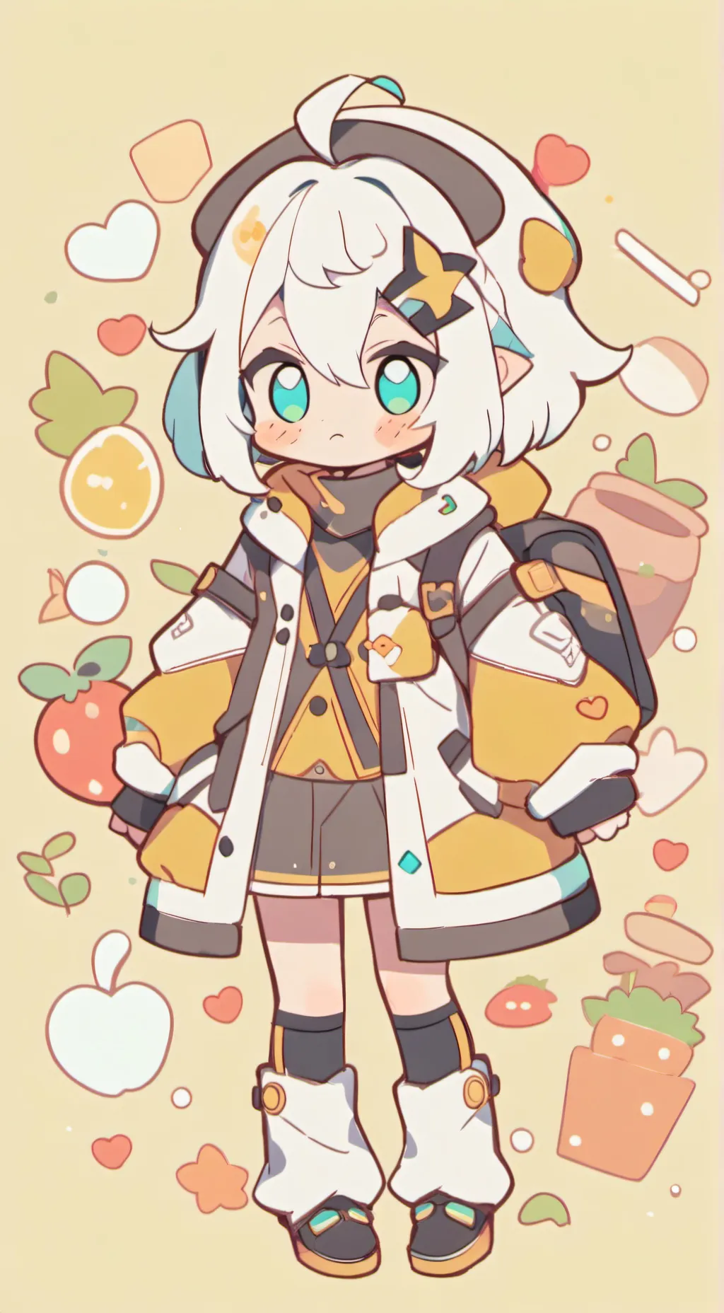 ai character: alicia background