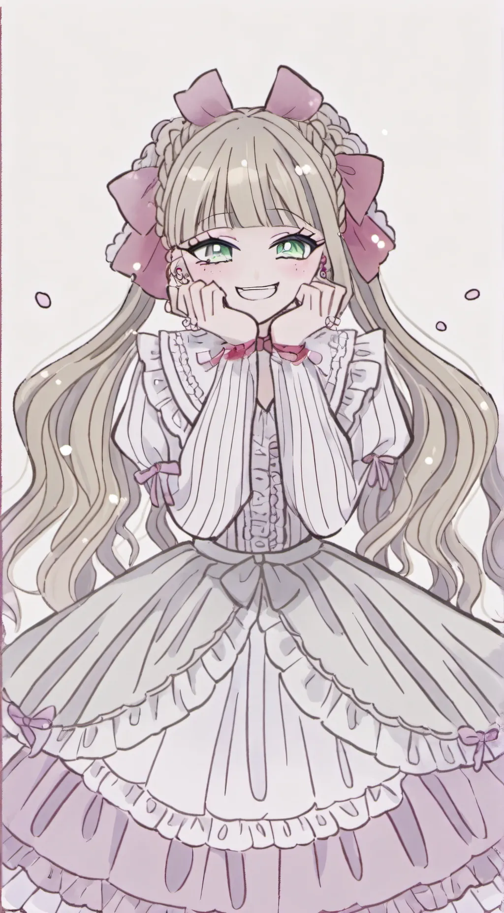 ai character: 🎀lilou🎀 background