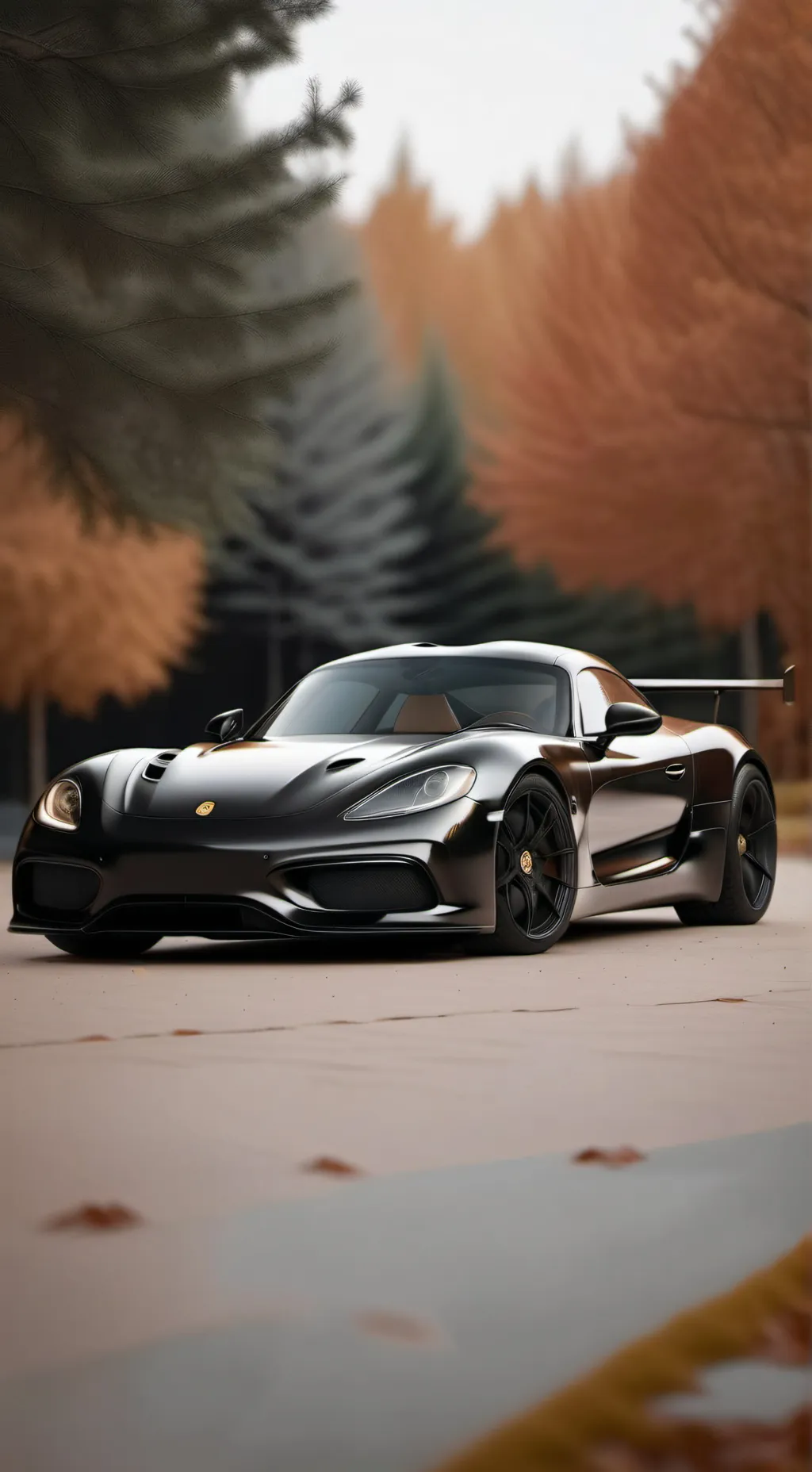 ai character: Car meet up background