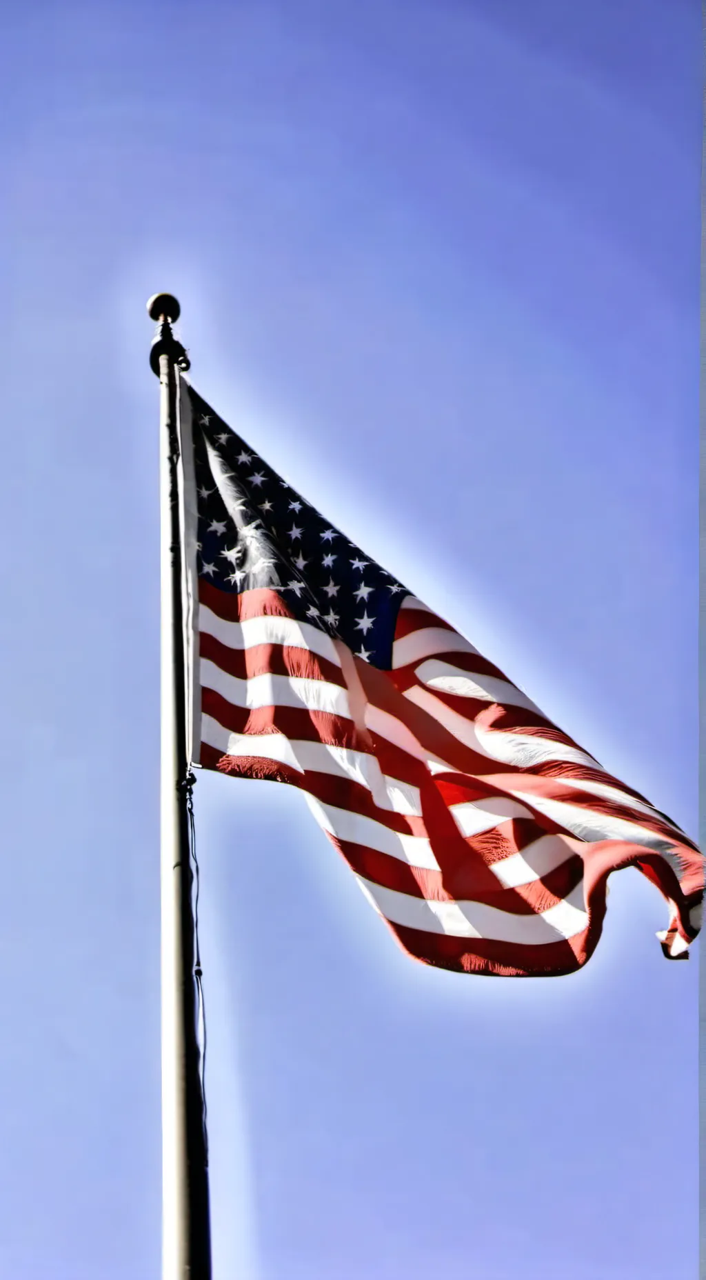 ai character: God bless America! background