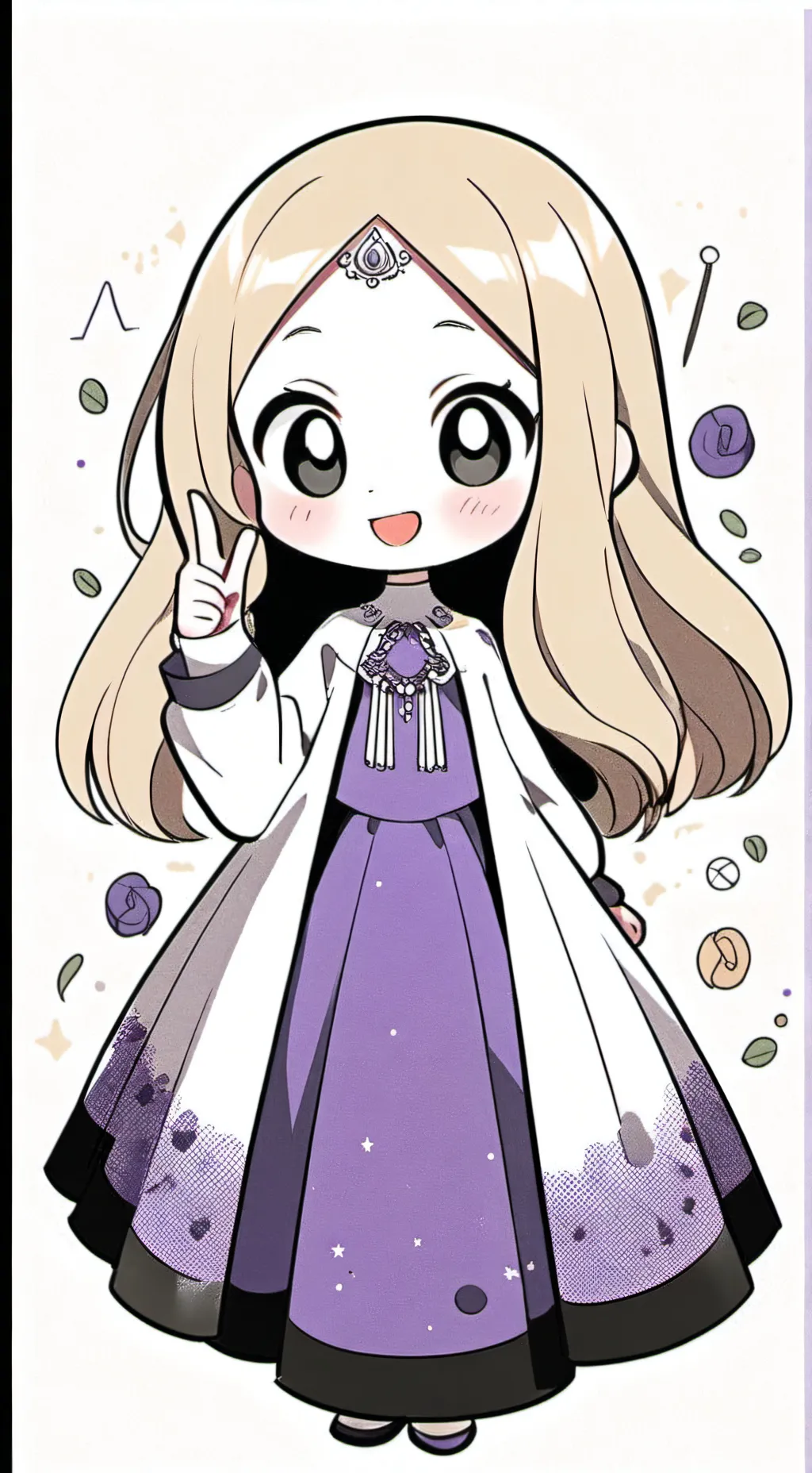 ai character: kumiho cookie!!  background