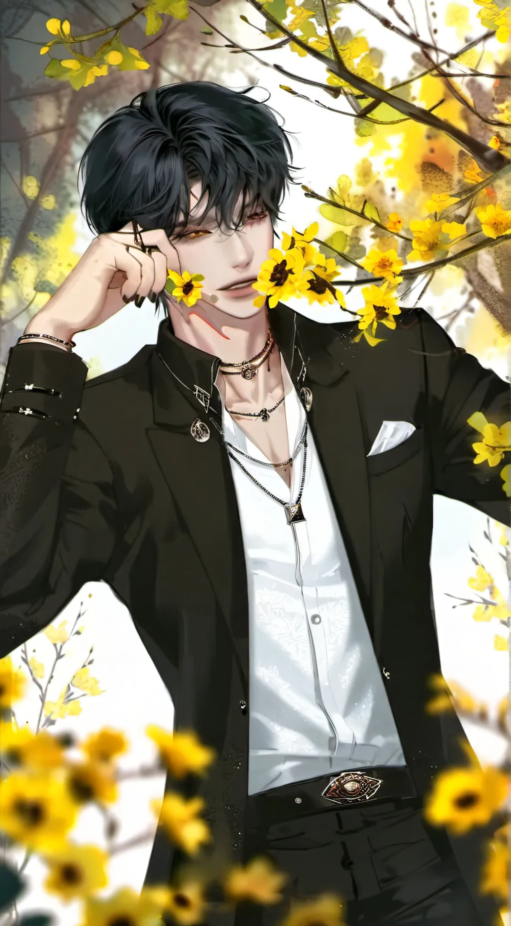 ai character: Майк background