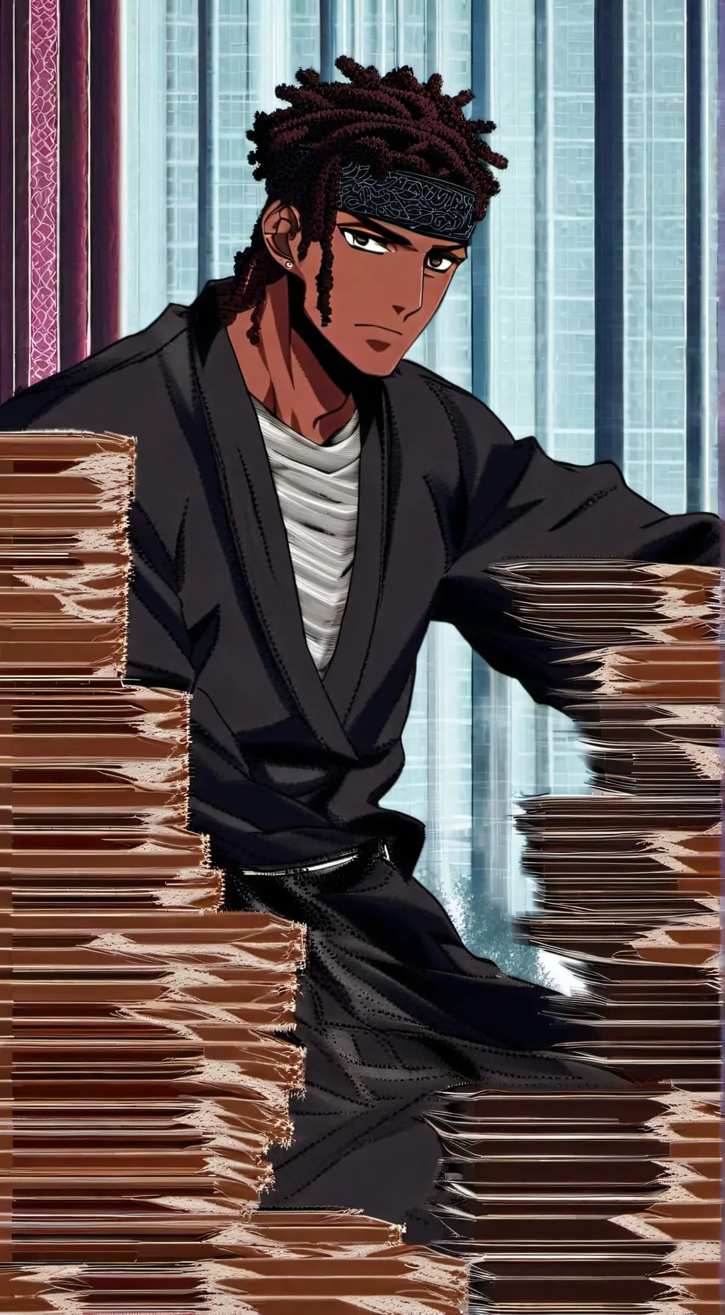 ai character: Джей Би background