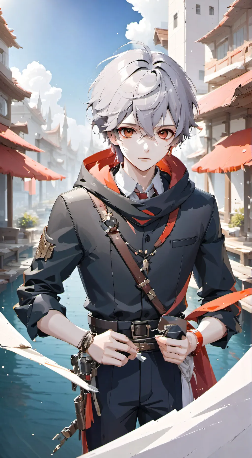 ai character: Titouan  background