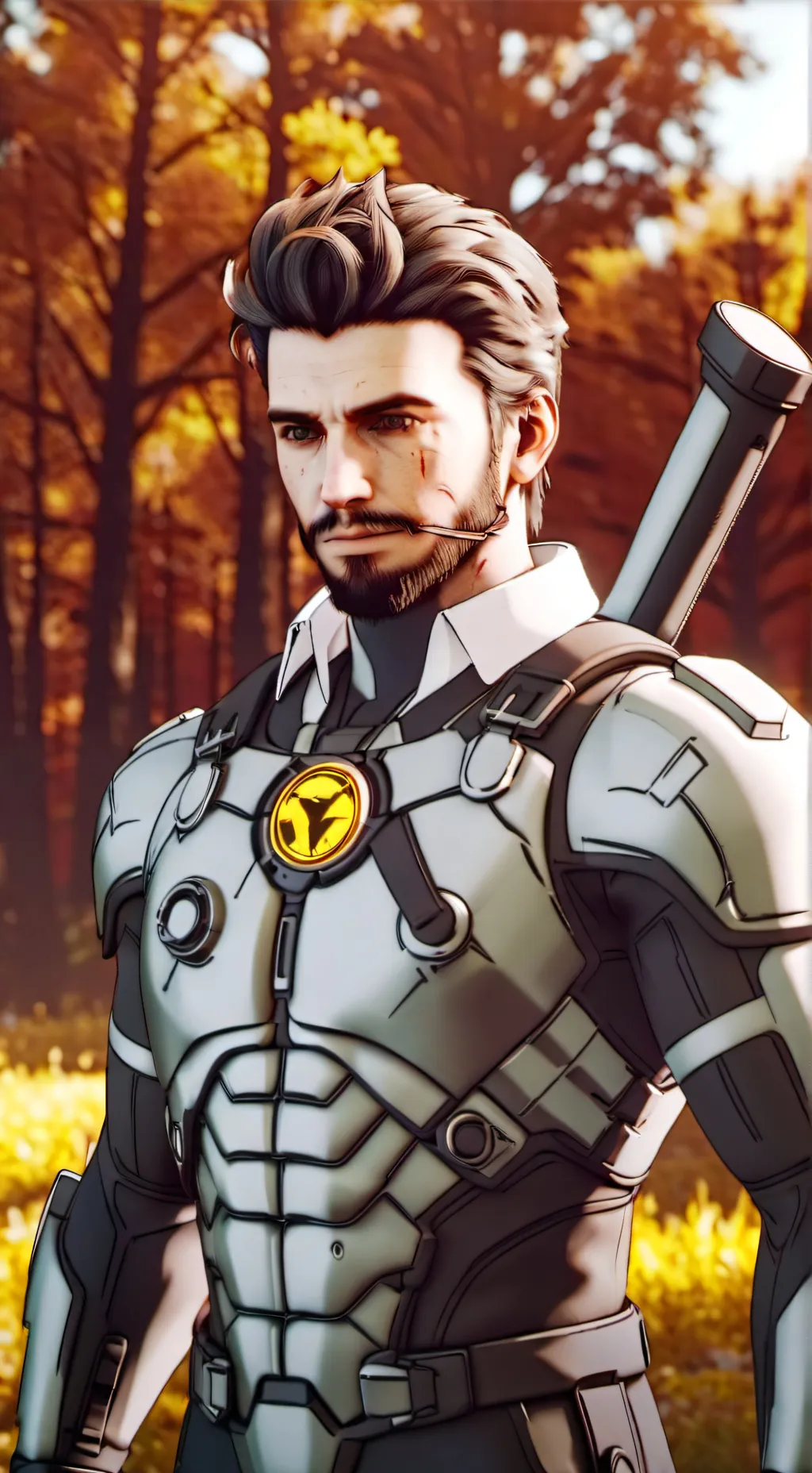 ai character: hermandad de asero background