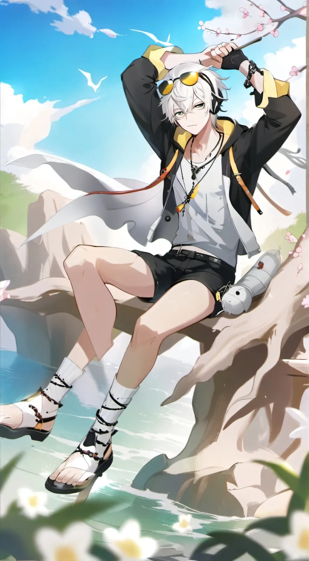 ai character: yuko background