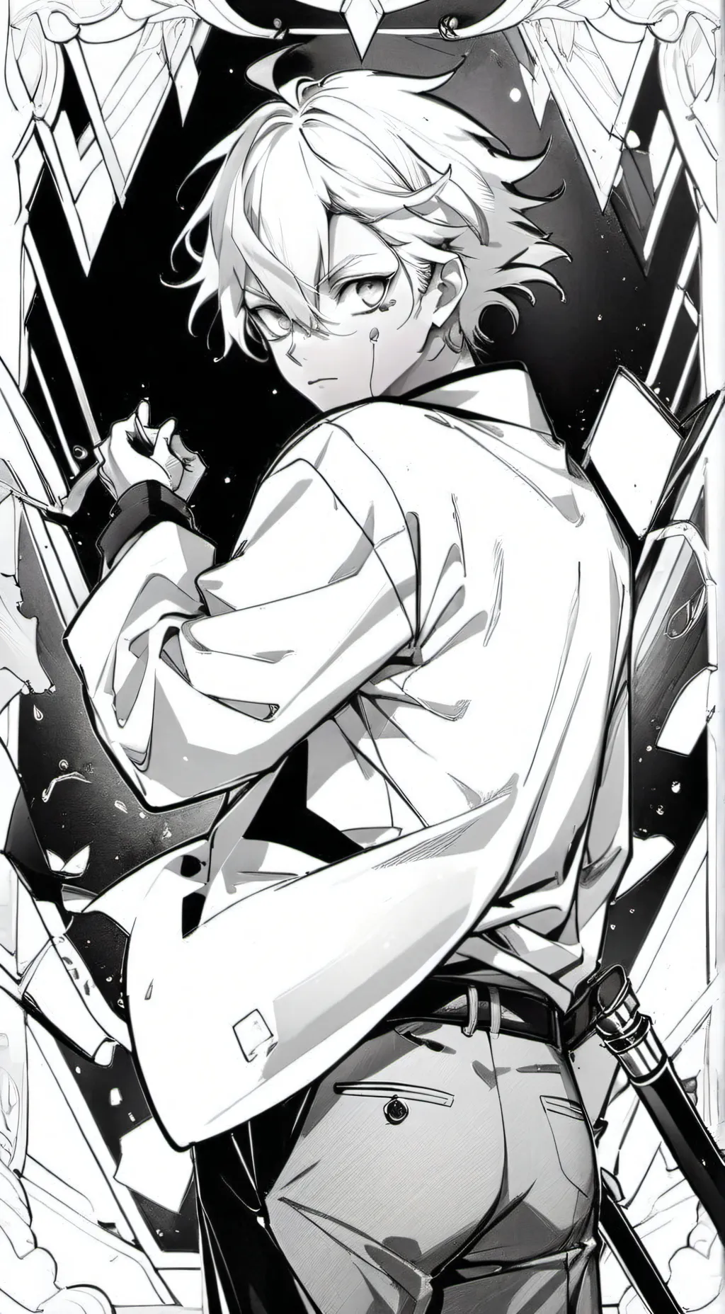 ai character: sanemi💚 background