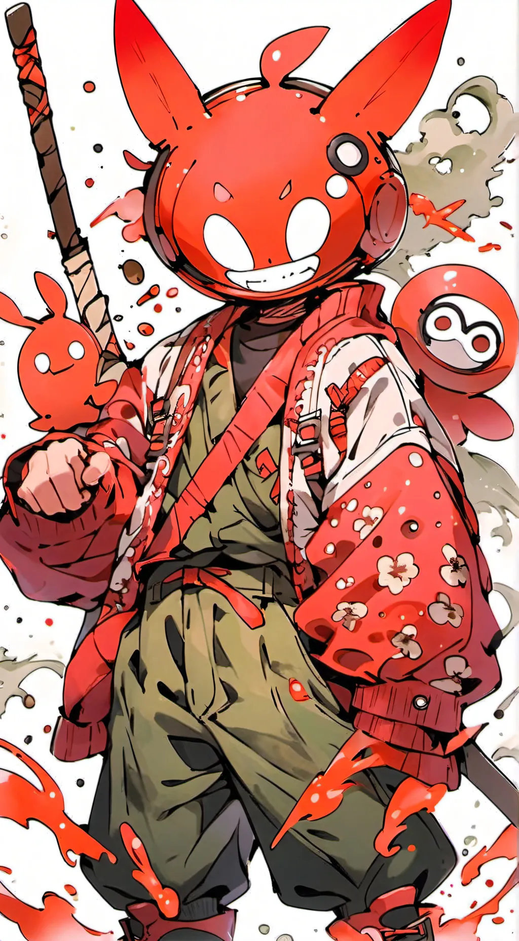 ai character: TSB YAYAYAYAYAYA background