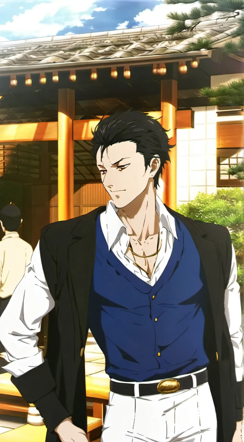 ai character: aoi todo  background