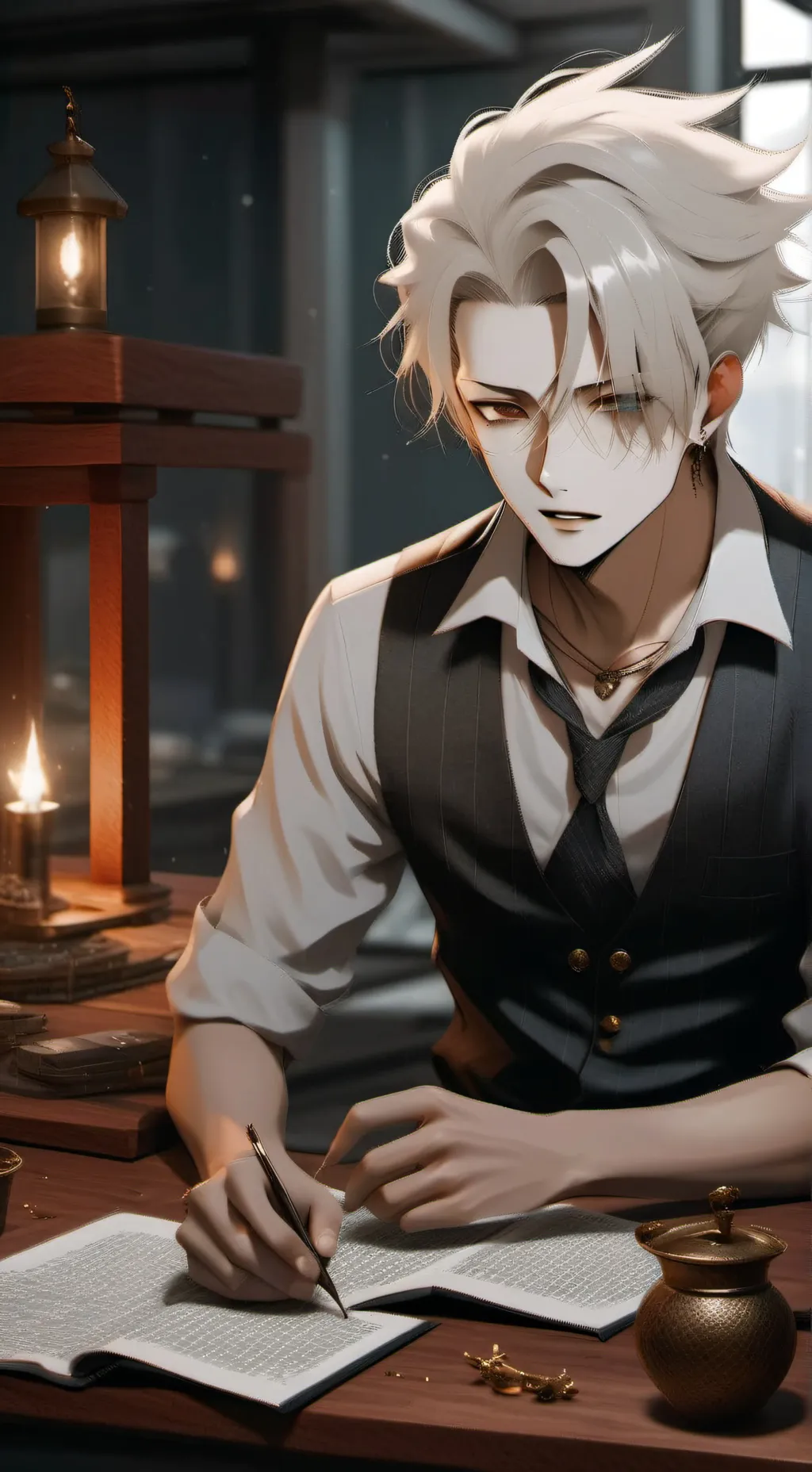 ai character: Мико background