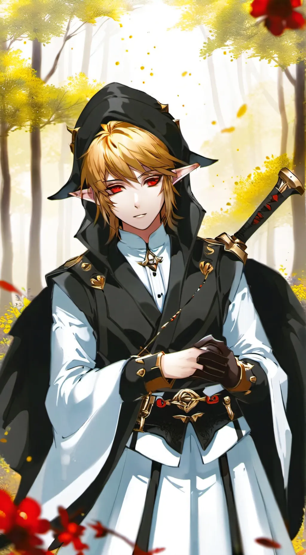 ai character: Бен background