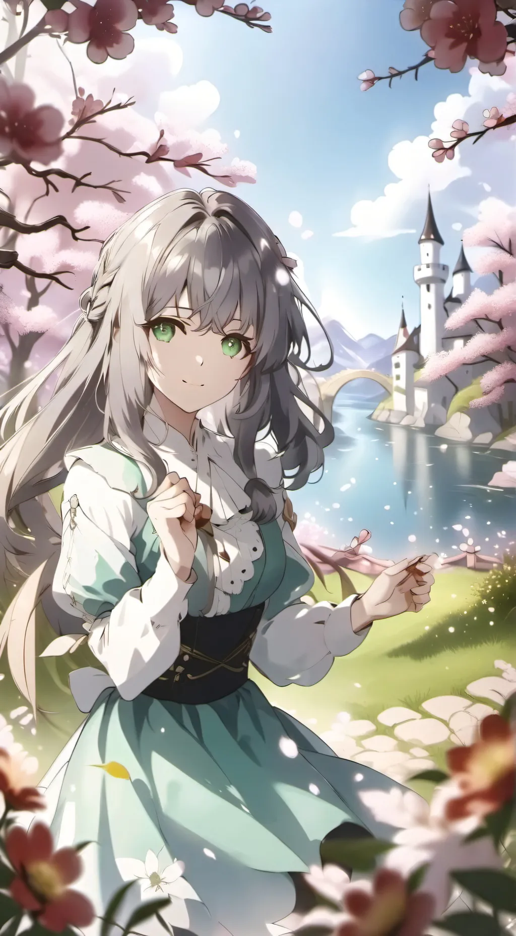 ai character: lily background