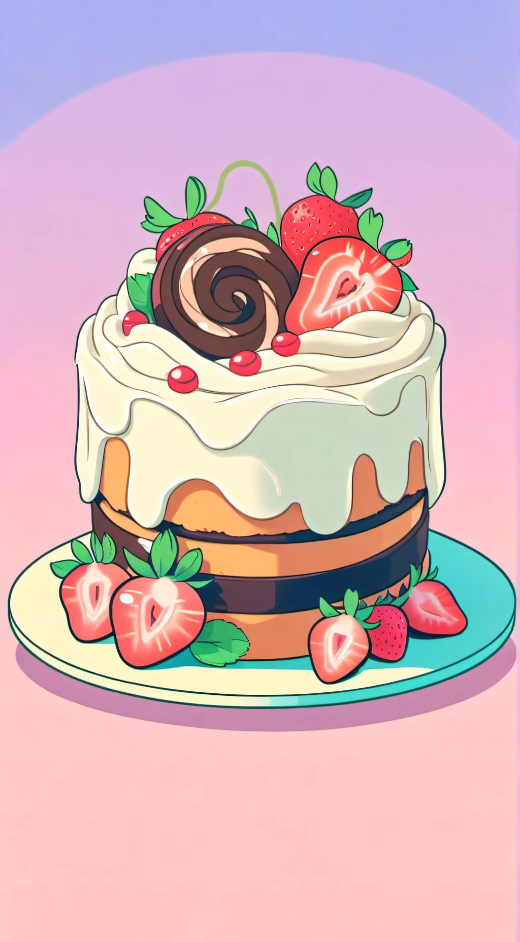 ai character: Cosmo homesick :( background