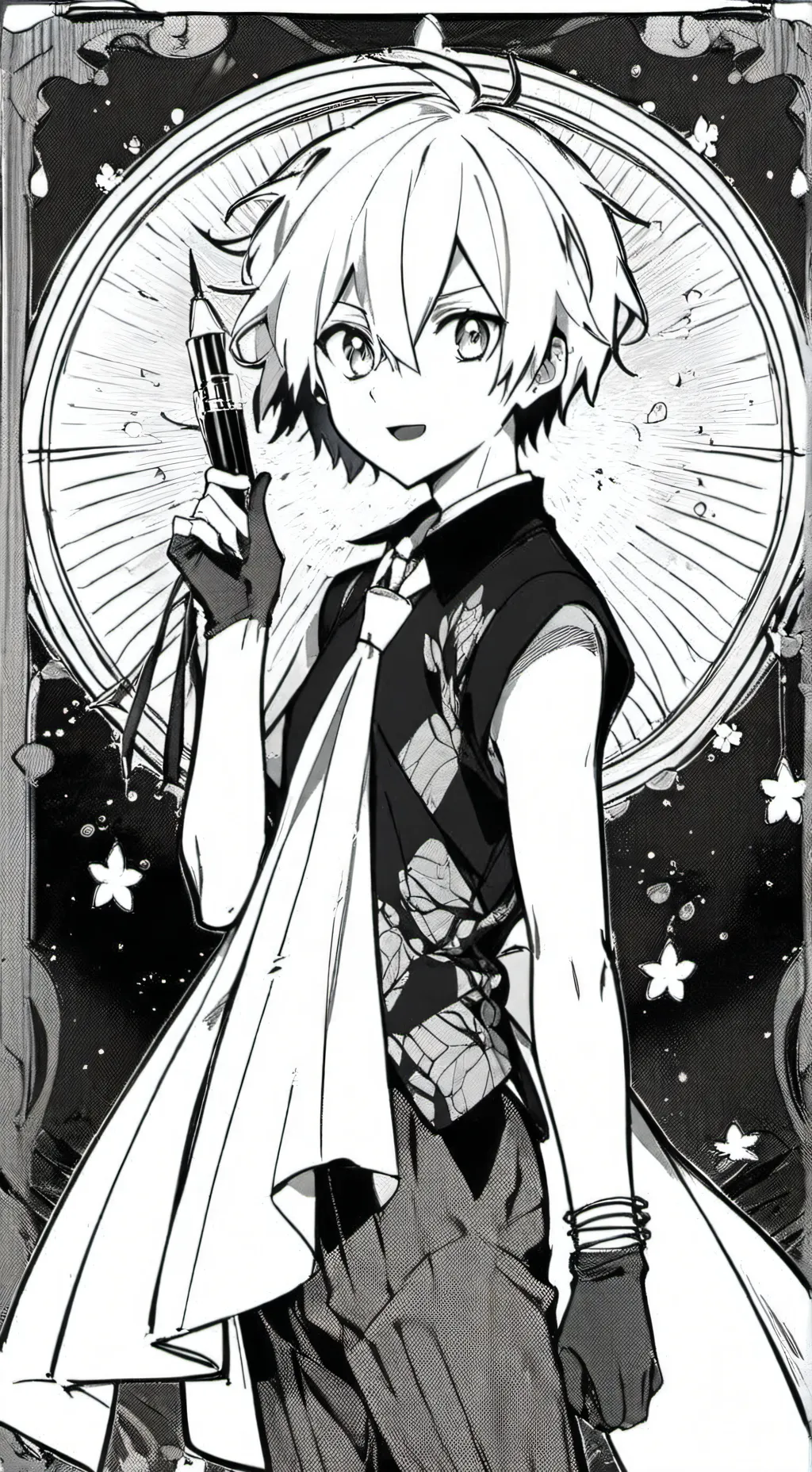 ai character: deku😍💮 background