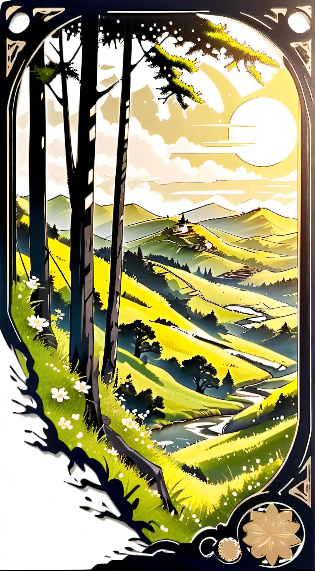 ai character: 🌿🍃CHB 🍃🌿 background