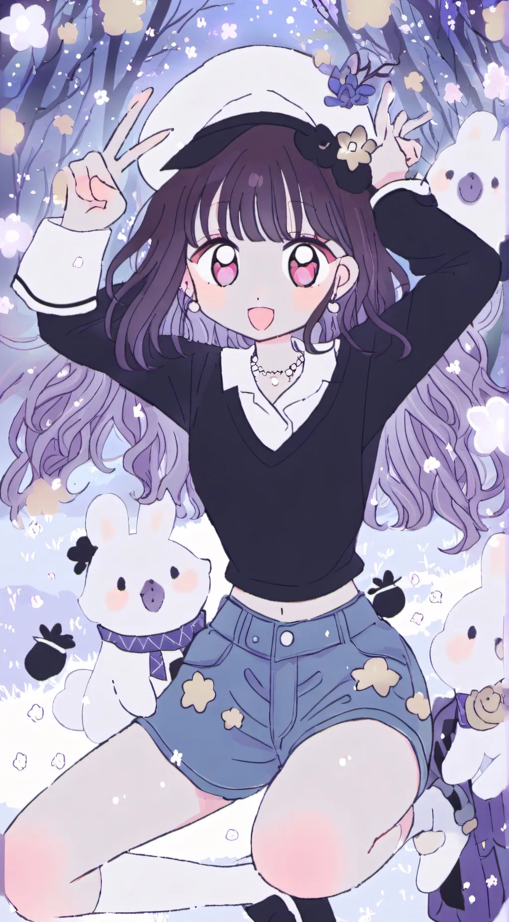 ai character: Мая background