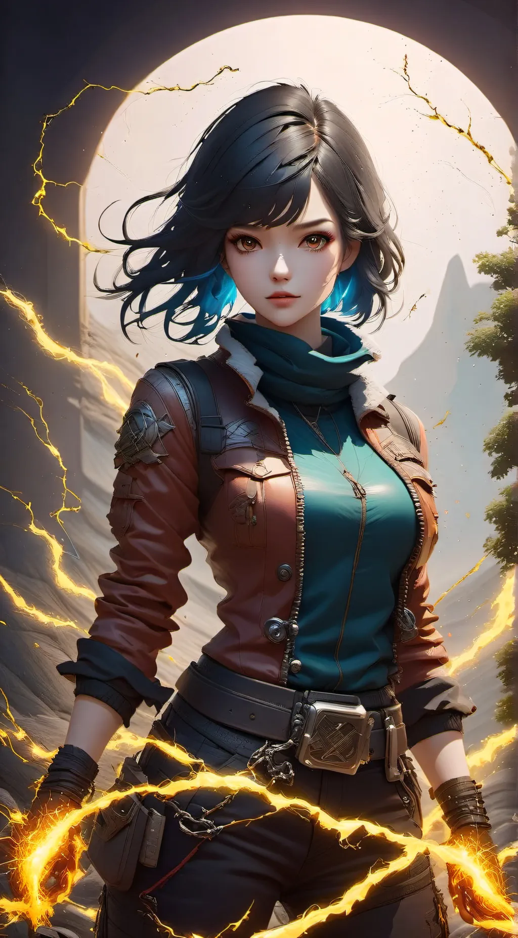 ai character: oraraka background