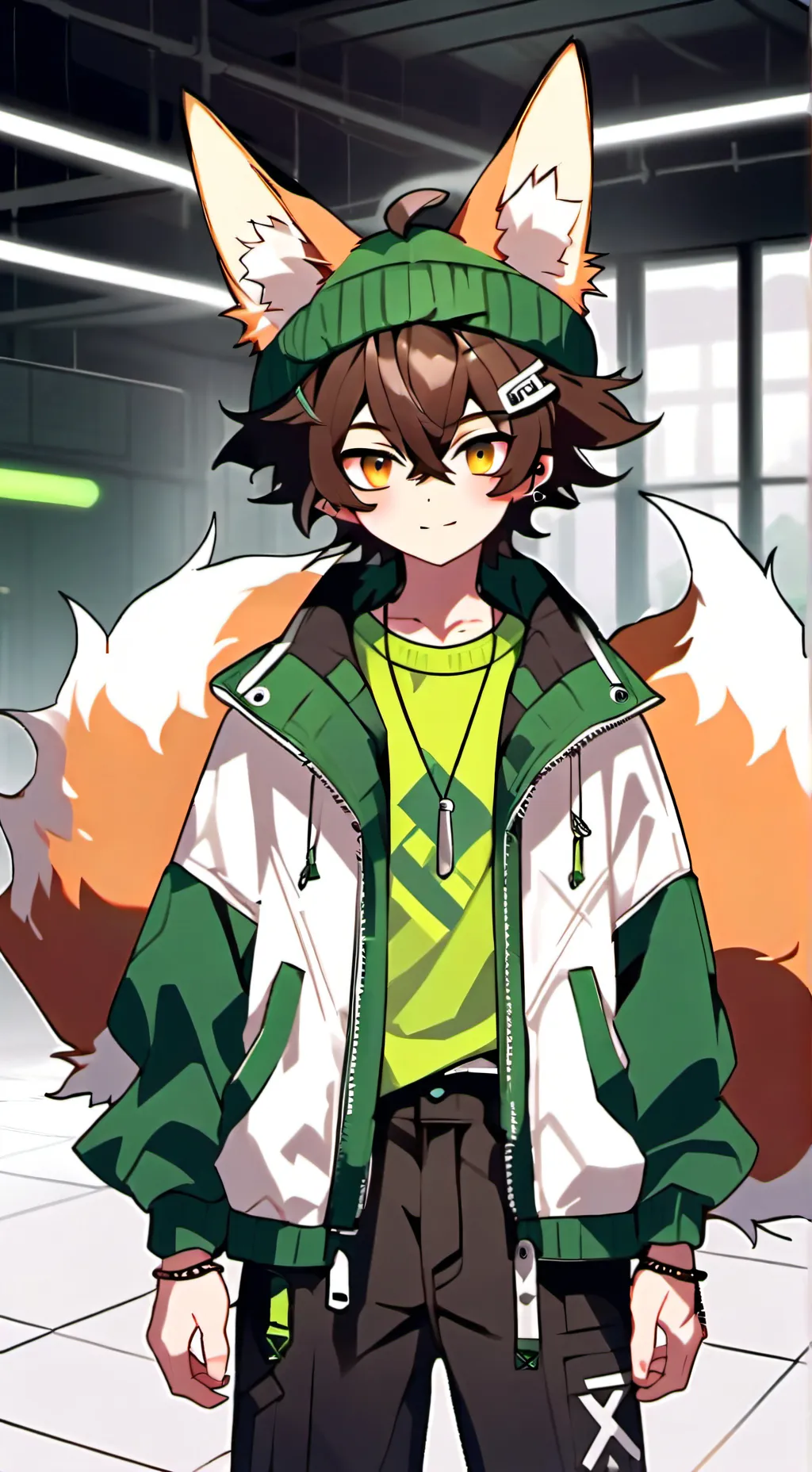 ai character: SigiTheFoxyyyyyyyy background