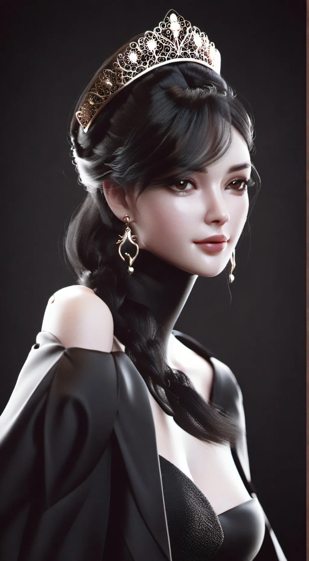 ai character: barbie background