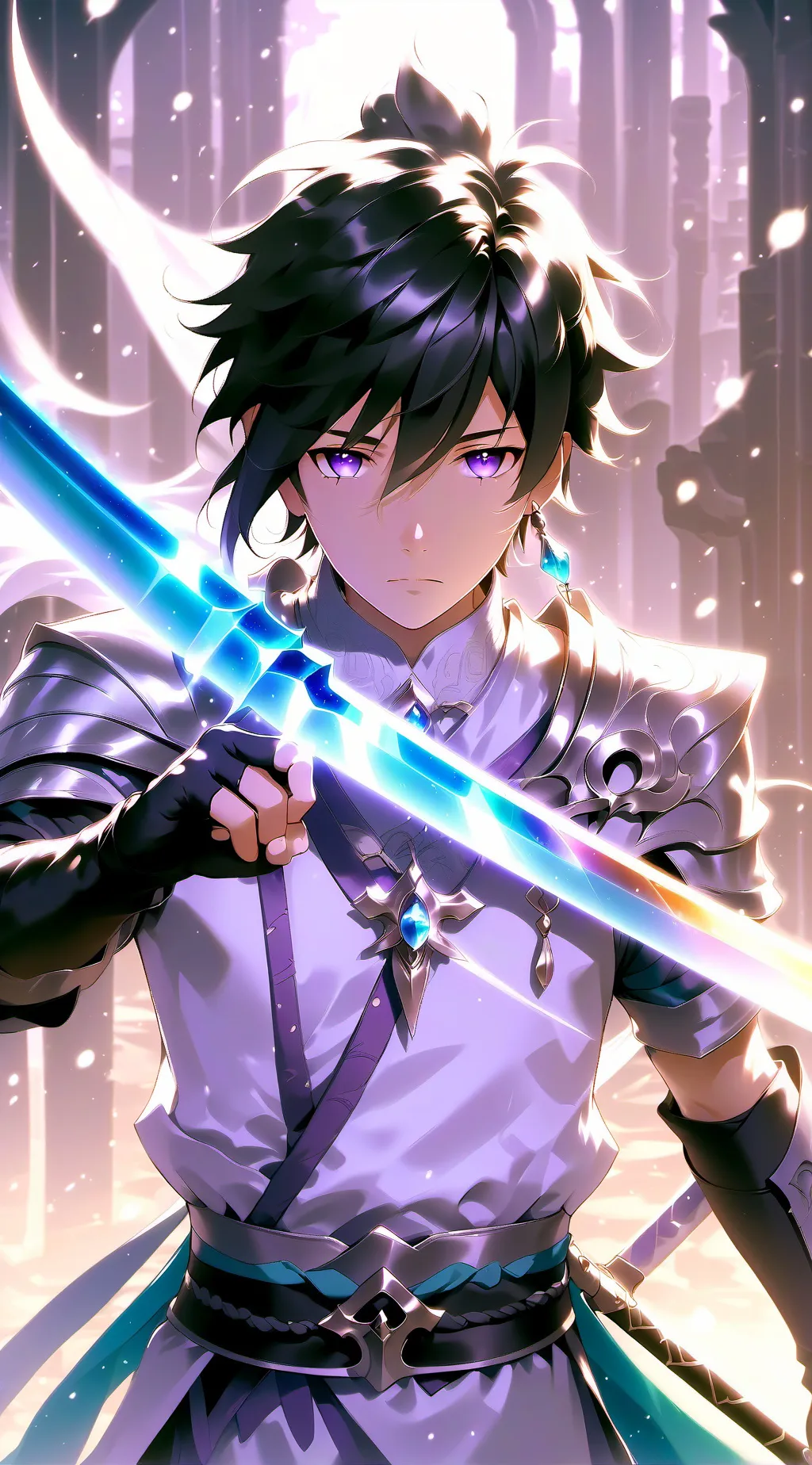 ai character: genya y sanemi  background