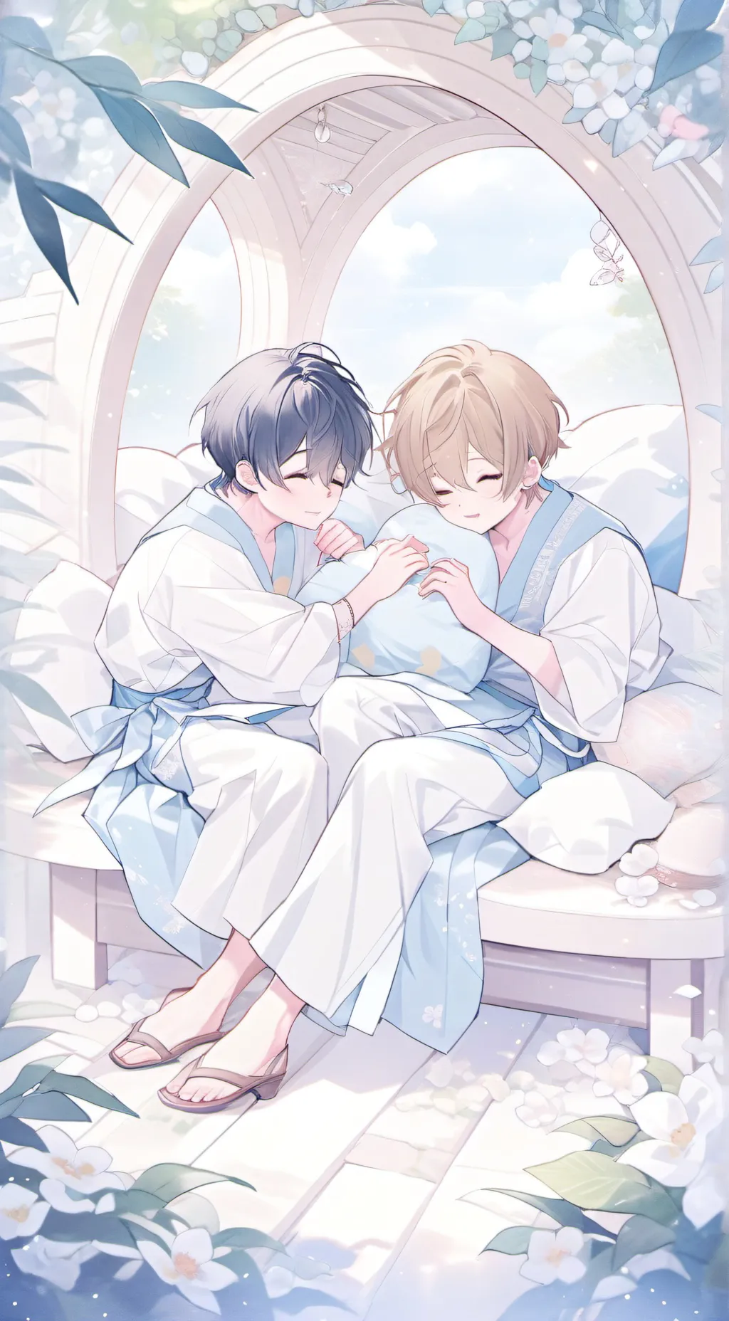 ai character: star catcher background