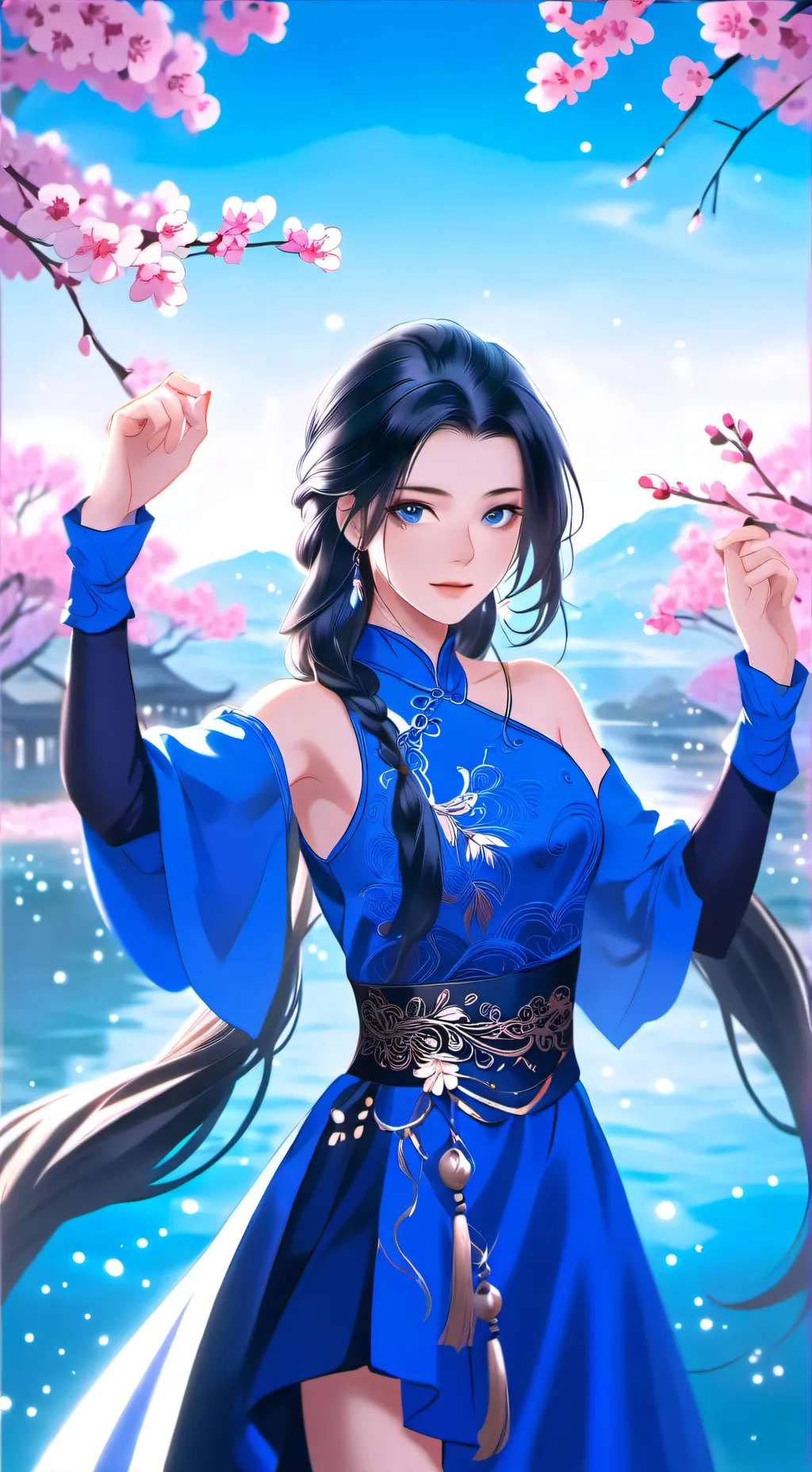 ai character: Qin Qiao  background