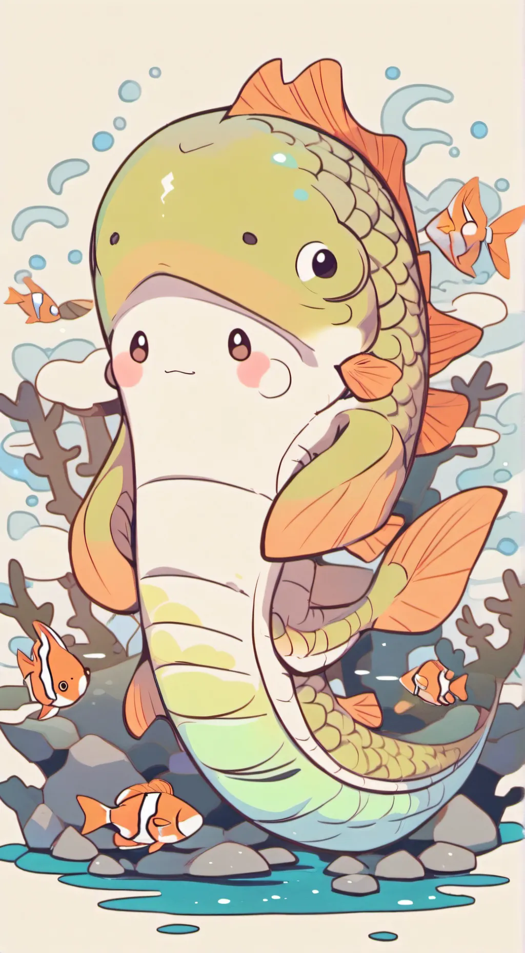 ai character: depressed frend background