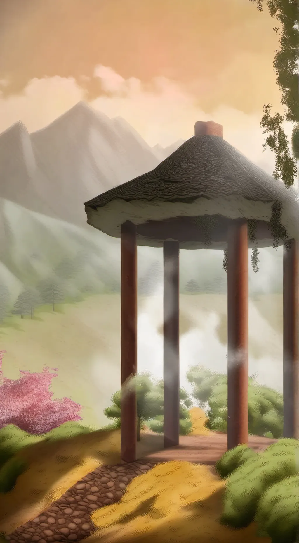 ai character: poppy playtime  background