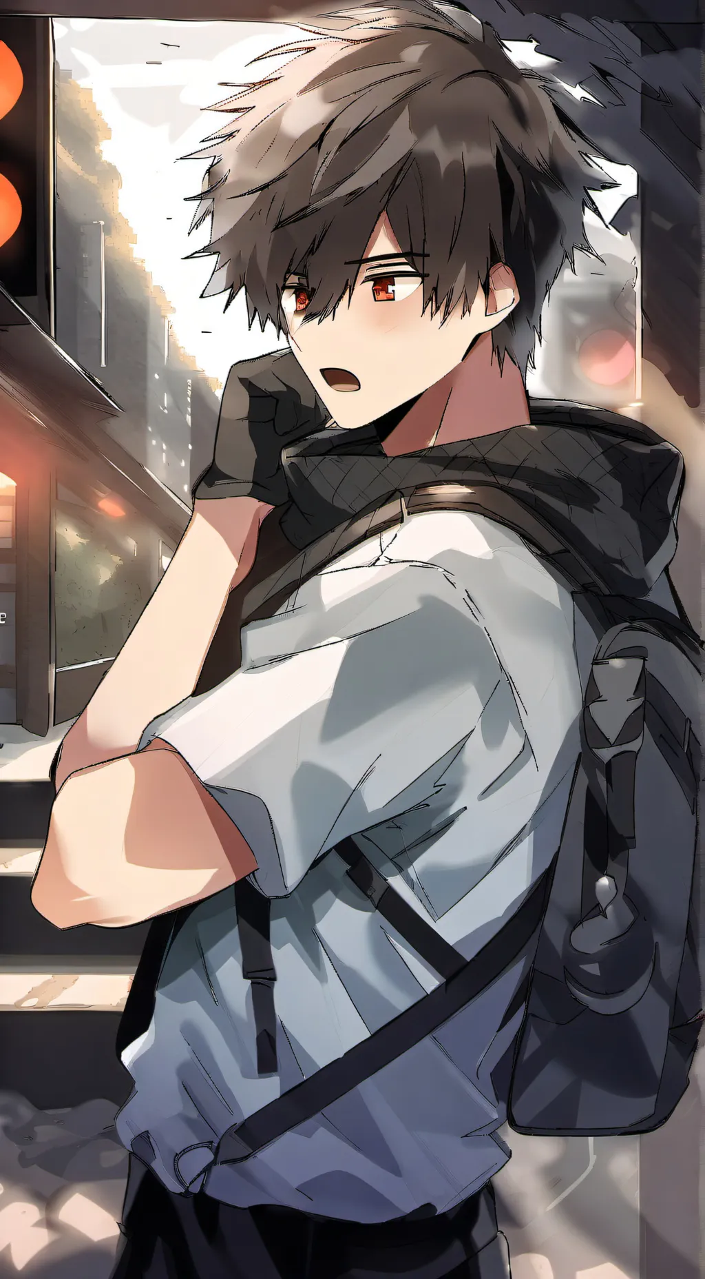 ai character: 🤍🔥revan🔥🖤 background