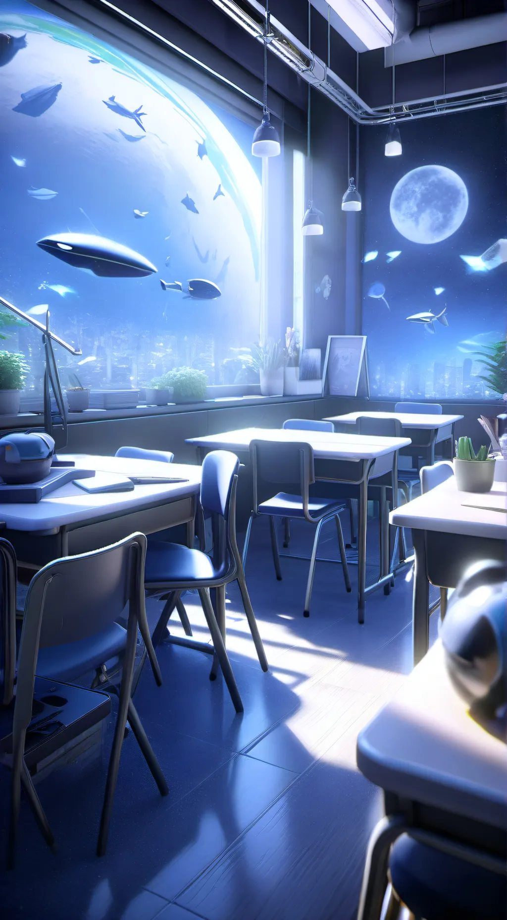 ai character: Year 7 class background