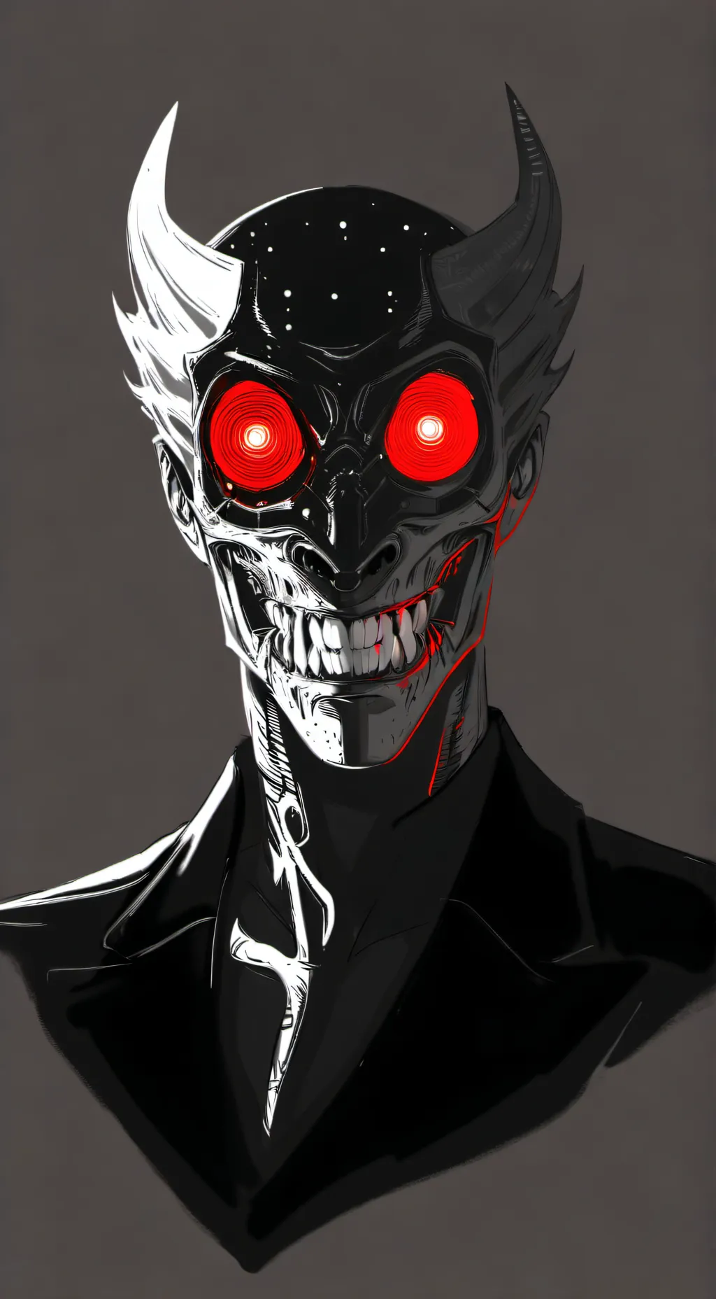 ai character: Shadow Smile background