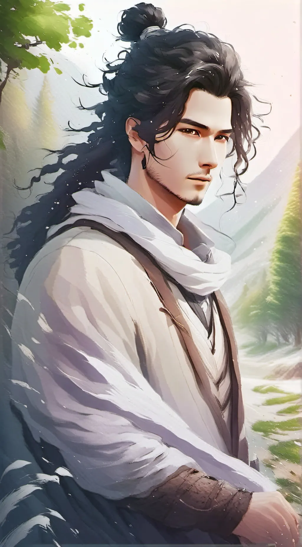 ai character: Mha Hospital background