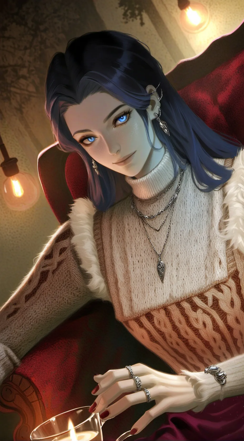 ai character: Evelyn background