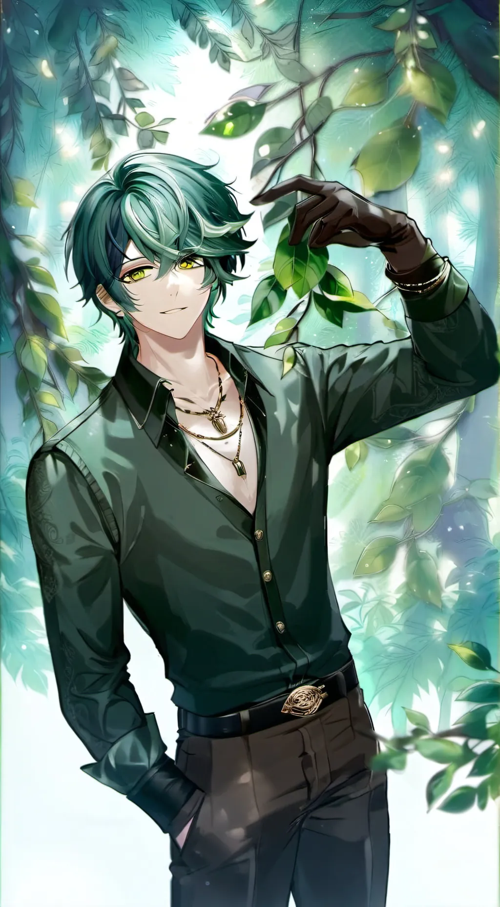 ai character: Florien background