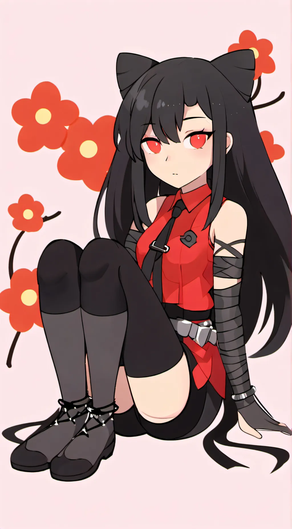 ai character: Velvet background