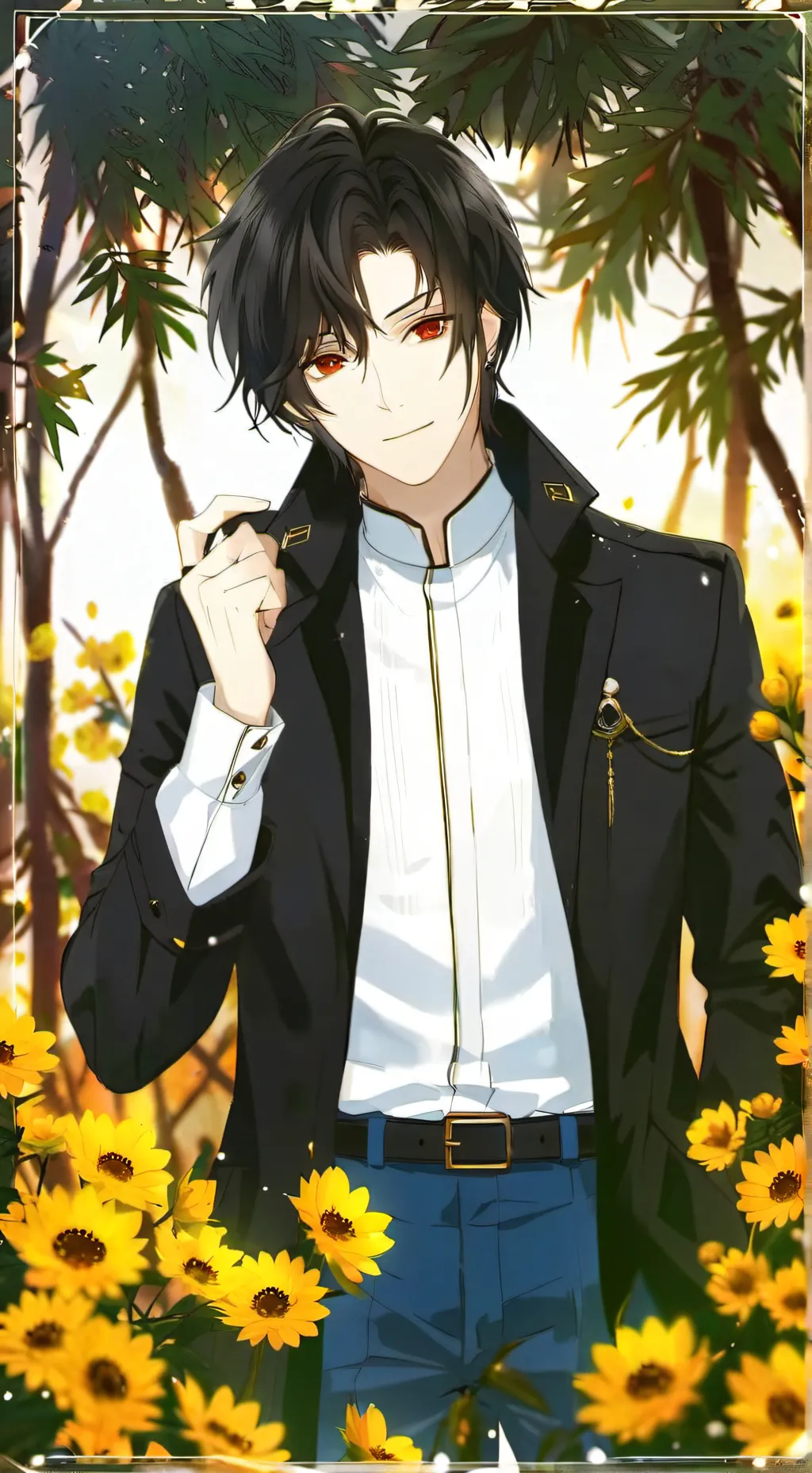 ai character: Танос background