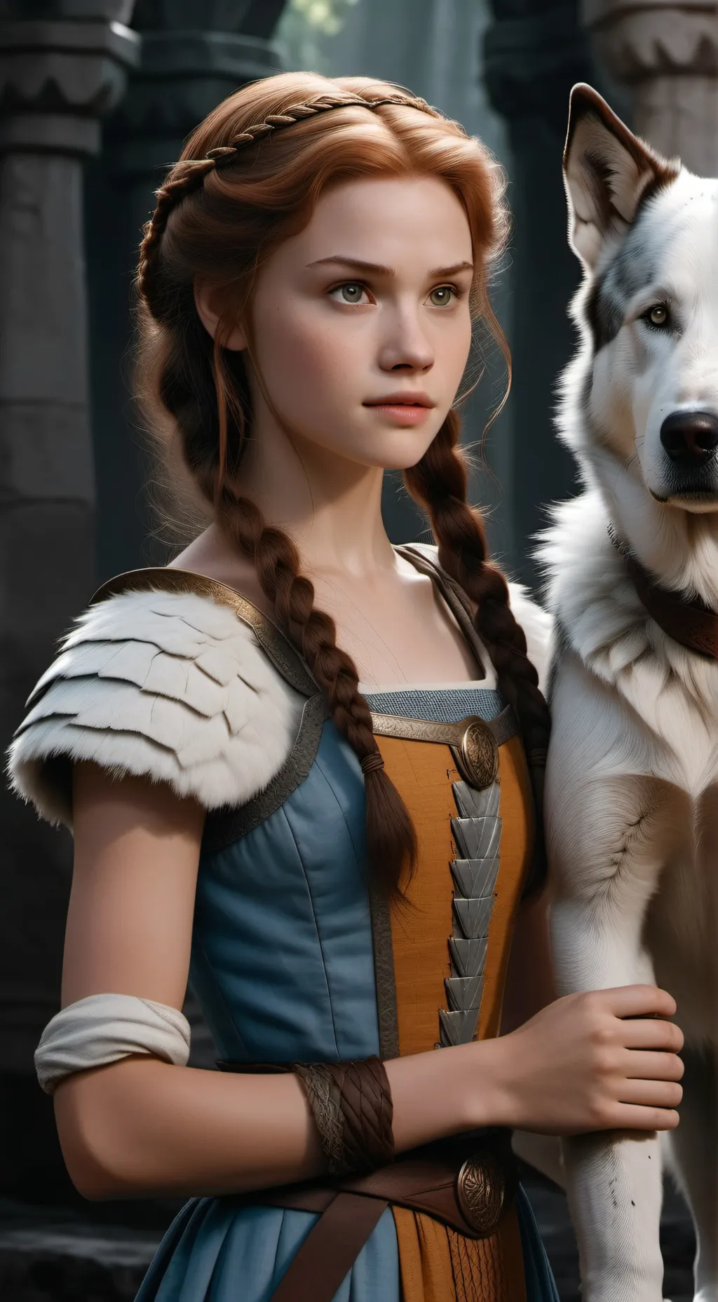 ai character: Lucy background