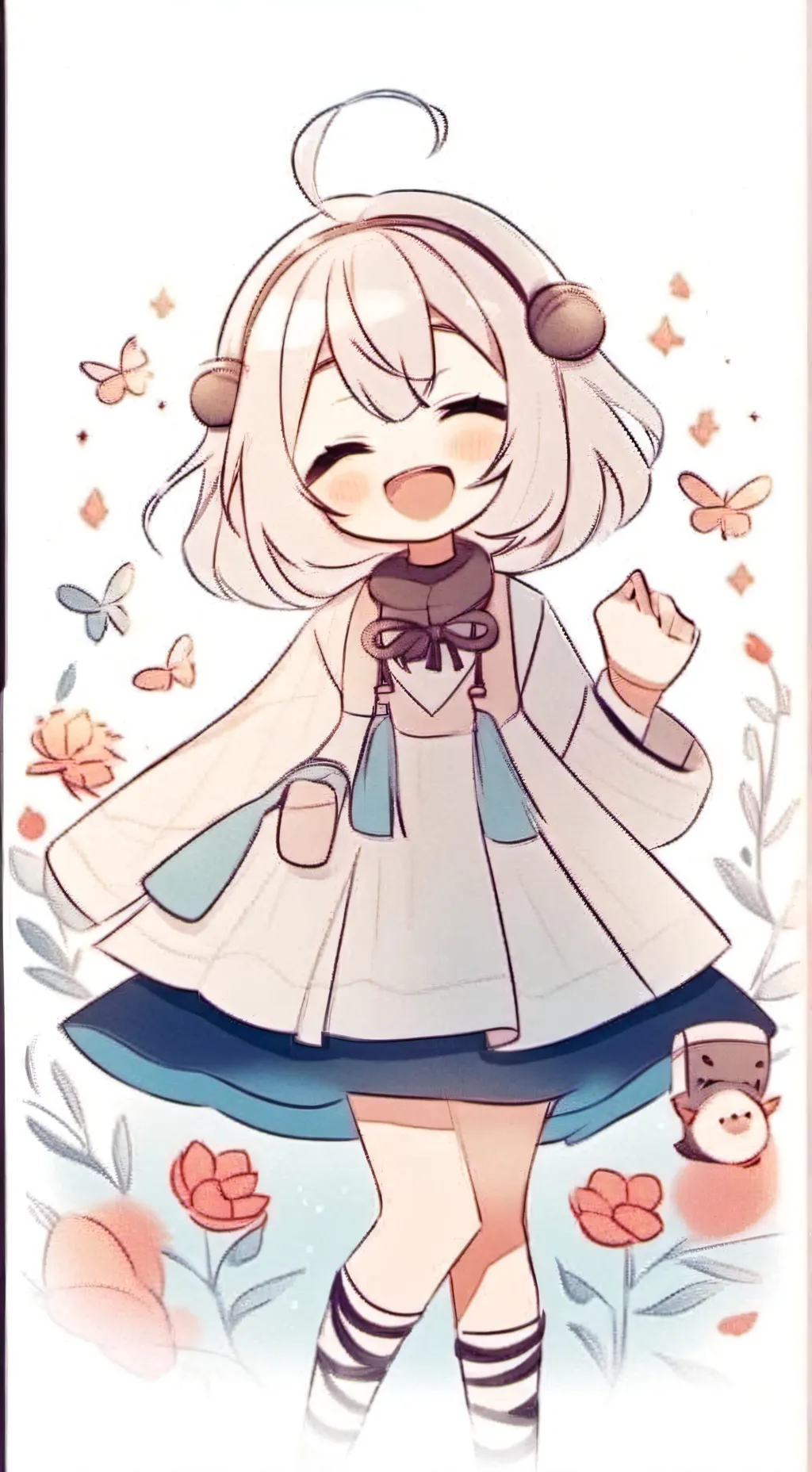 ai character: soeur de Bakugo  background