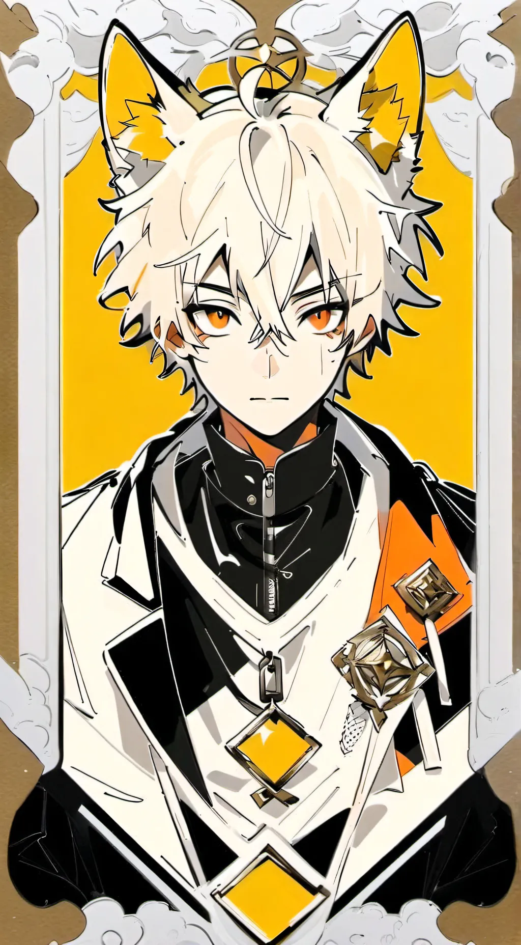 ai character: Leon background