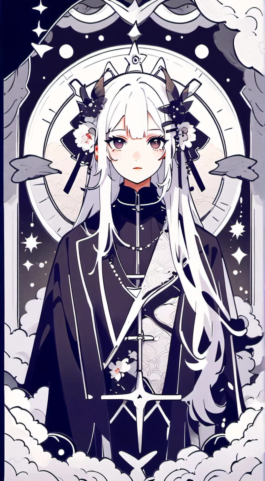 ai character: bokugo lil sis  background